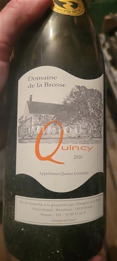 Thung lũng sông Loire Quincy Domaine La Brosse 2016