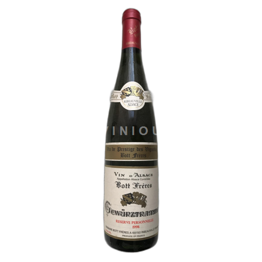 Alsace Gewurztraminer Bott Frères Réserve Personnelle 1998