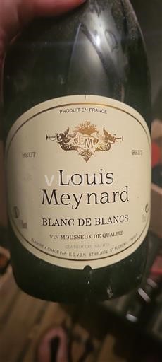 Languedoque Blanquette-de-limoux Louis Meynard Blanc de Blancs Não Sazonado