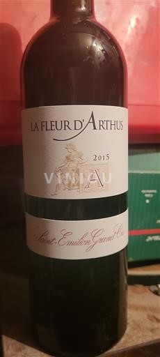 Bordeaux Saint-Émilion Grand Cru La Fleur Arthus 2015