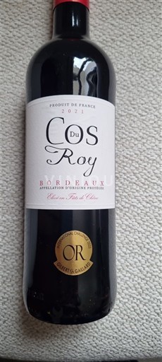 Burdeos Bordeaux Clos du Roy 2021