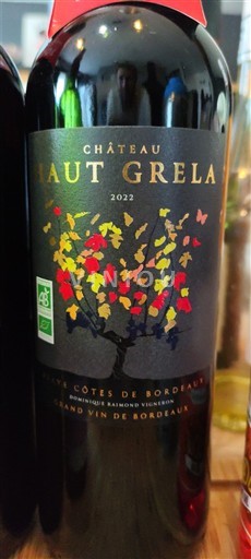 Bordeaux Côtes-de-Bordeaux Château Haut Grela 2022