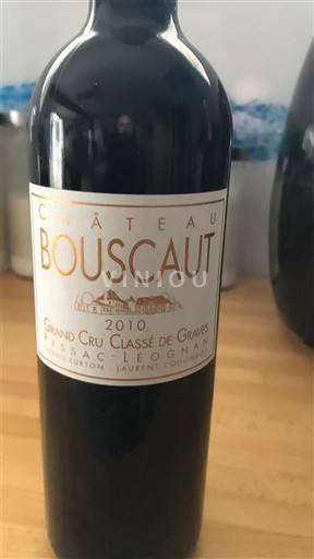 Bordeaux Pessac-Léognan Grand Cru Château Bouscaut 2010