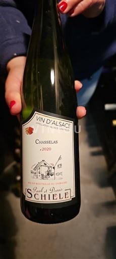 Elsass Paul et Denis Schiele Chasselas 2020