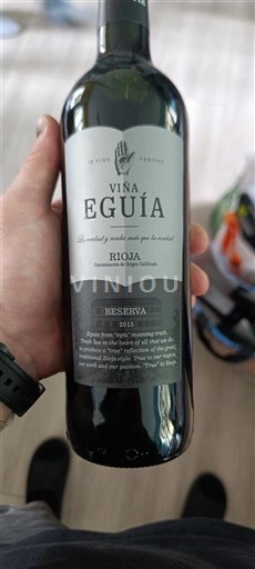 La Rioja rioja Viña Eguía Reserva 2015