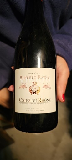 Thung lũng Rhône Côtes-du-rhône Domaine Berthet-Rayne 2017