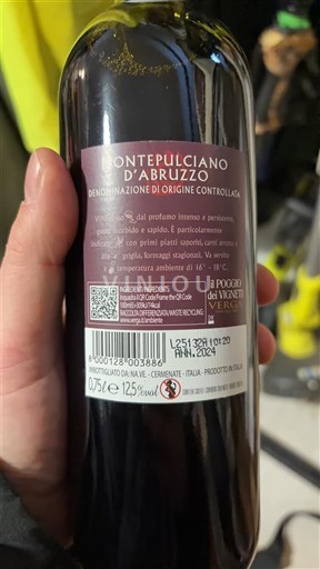 Abruzzerne Montepulciano d'Abruzzo Il Poggio dei Vigneti 2024
