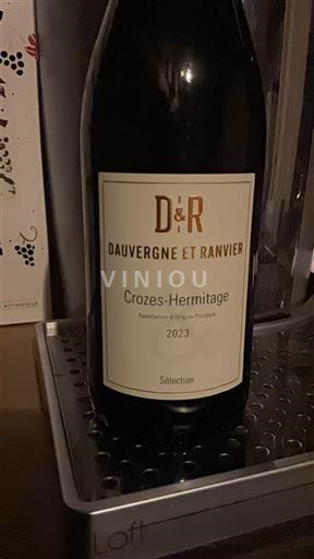 Rhône Valley Crozes-Hermitage Dauvergne et Ranvier Sélection 2023