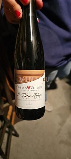 Wijnen Blanc demi-sec Le Fifty-Fifty Cave des Coteaux 2020 Zwitserland Wallis Wallis AOC AOC