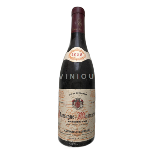 Bourgogne Chassagne-montrachet Gagnard-Delagrange 1988