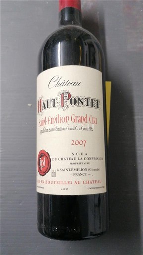 Bordeaux Saint-Émilion Grand Cru Château Haut Pontet 2007