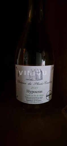 Loire Valley Château Plessis-Guérif Hypocras Non-Vintage