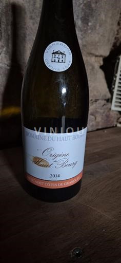 Thung lũng sông Loire Muscadet-côtes-de-grand-lieu Domaine Haut Bourg Origine Haut Bourg 2014