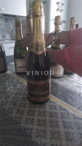 Vera e gazuar Blanc brut Charles de Cazanove Non millésimé Francë Shampanjë AOC