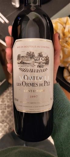 Burdeos Saint-Estèphe Château Les Ormes de Pez 1997