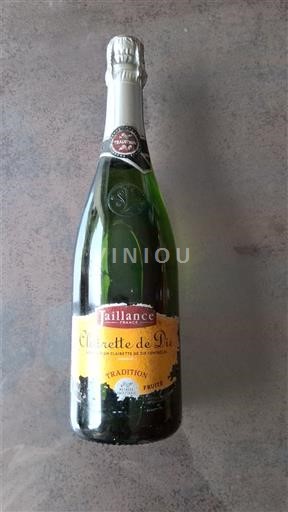 Údolí Rhôny Clairette-de-Die Jaillance Tradition 2018