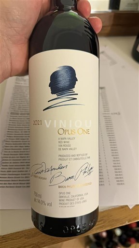 Vùng trồng nho được cấp phép California Napa Valley Opus One 2021