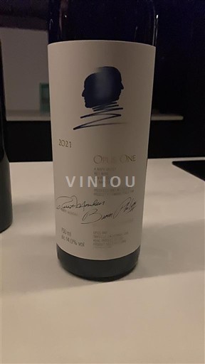 Kalifornijske AVA Напа Вали Opus One 2021