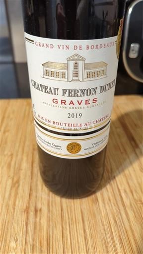 Bordeaux Graves Château Fernon Dumeynieu 2019
