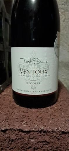 Rhônen laakso Ventoux Font Sante 2023