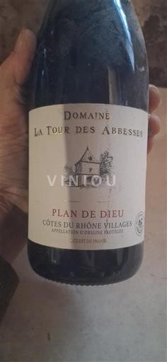 Thung lũng Rhône Không được chỉ định Domaine La Tour des Abbesses Plan de Dieu 2021