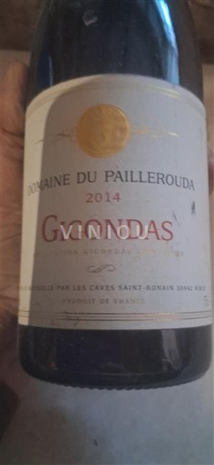 Rhônedalen Gigondas Domaine Paillerouda 2014