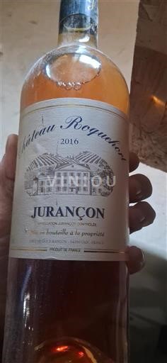 South West Jurançon Château Roquehort 2016
