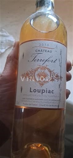 Bordeaux Loupiac Château Terrefort 2016