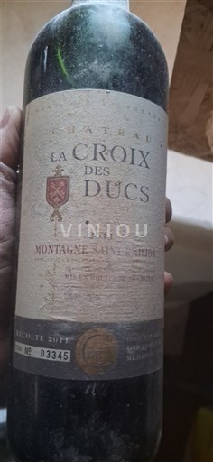 Bordeaux Montagne-saint-émilion Château La Croix des Ducs 2011