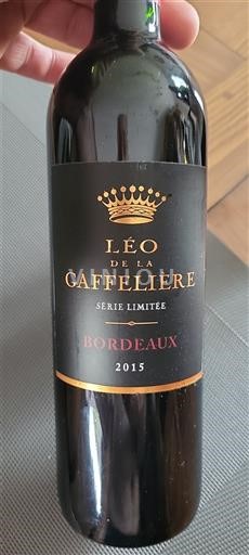 Bordo Léo de la Gaffelière Série Limitée 2015