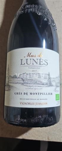 Languedoque Grés de Montpellier Mas de Lunès 2017
