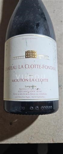 Languedoque Languedoc Château La Clotte-Fontane Mouton La Clotte 2016