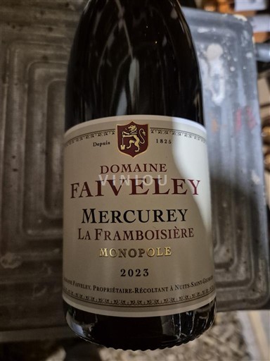 Borgoña Mercurey Domaine Faiveley La Framboisière Monopole 2023