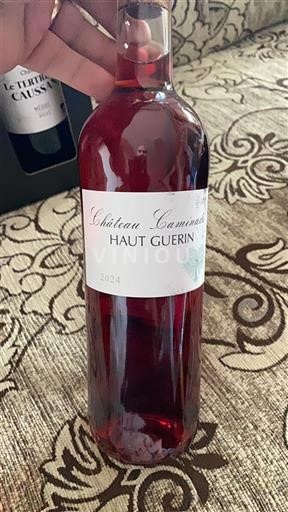 Bordeaux Bordeaux rosé Château Caminade Haut Guerin 2024
