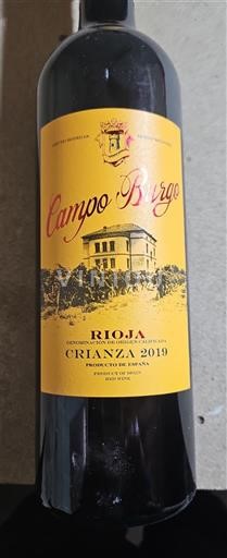 La Rioja Rioja Campo Burgo Crianza 2019