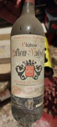 Bordeaux Lalande-de-Pomerol Château Lafleur Vauzelle 1995