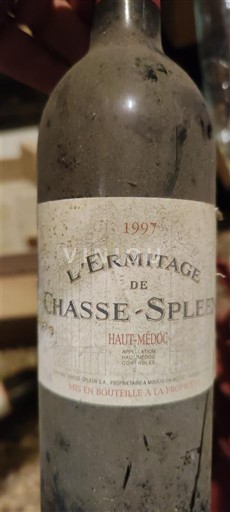 Bordeaux Haut-Médoc Chasse-Spleen L'Ermitage de Chasse-Spleen 1997