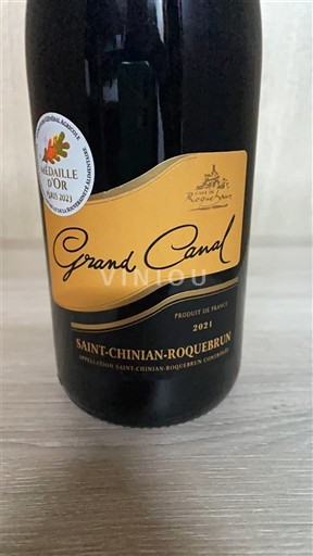 Languedoc Saint-Chinian Roquebrun Grand Canal 2021