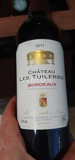 Bordeaux Château Les Tuileries 2011