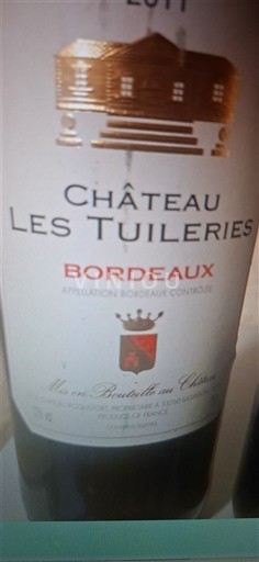 Bordeaux Château Les Tuileries 2011