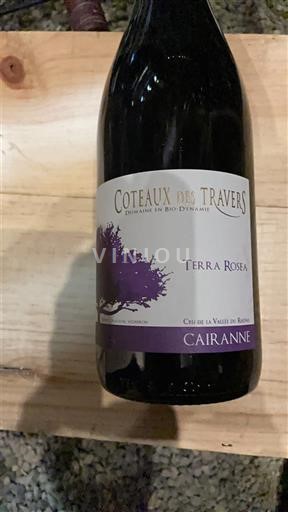 Thung lũng Rhône Cairanne Coteaux des Travers Terra Rosea 2018