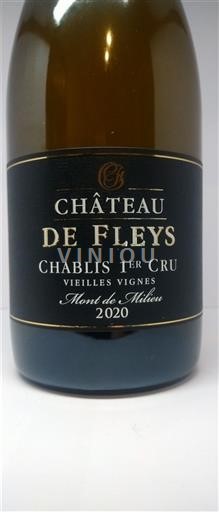 Bourgondië Chablis Premier Cru Premier Cru Château Fleys Mont de Milieu Vieilles Vignes 2020