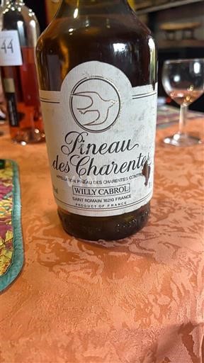 Poitou-Charentes Pineau des Charentes Willy Cabrol Neleten.