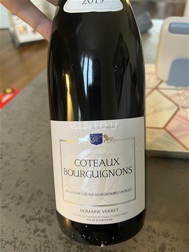 Bourgondië Bourgondische heuvels Domaine Verret 2019