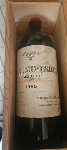 Bordeaux Moulis-en-Médoc Château Biston-Brillette 1985