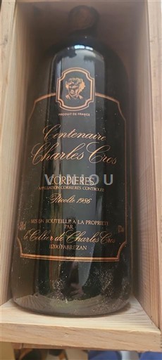 Langvedok Corbières Célestin et Charles Cros Centenaire Charles Cros 1989