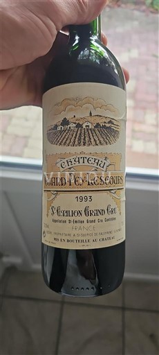 Bordeaux Saint-Émilion Grand Cru Grand Cru Château Grand-Pey Lescours 1993
