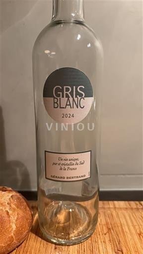 Vin Rosé sec Gris Blanc Gérard Bertrand 2024 France Languedoc et Roussillon Pays d'oc IGP