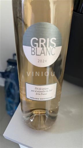 Languedoc a Roussillon Pays d'Oc Gérard Bertrand Gris Blanc 2024