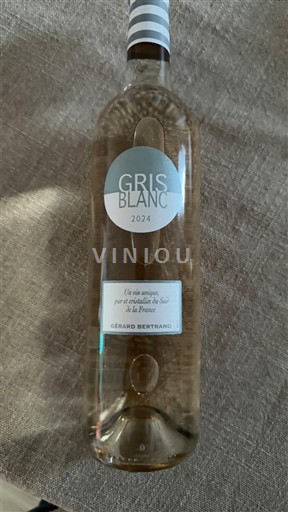 Languedoc a Roussillon Pays d'Oc Gérard Bertrand Gris Blanc 2024